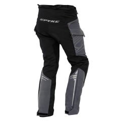 Spyke Artica Dry Tecno Pantaloni Moto Laminati Impermeabili | Grigio/Nero