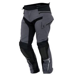 Spyke Artica Dry Tecno Pantaloni Moto Laminati Impermeabili | Grigio/Nero