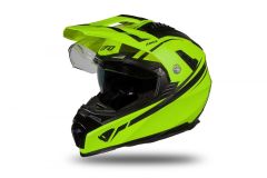 Casco Da Moto Cross Uomo UFO AIRES HE179 | Verde