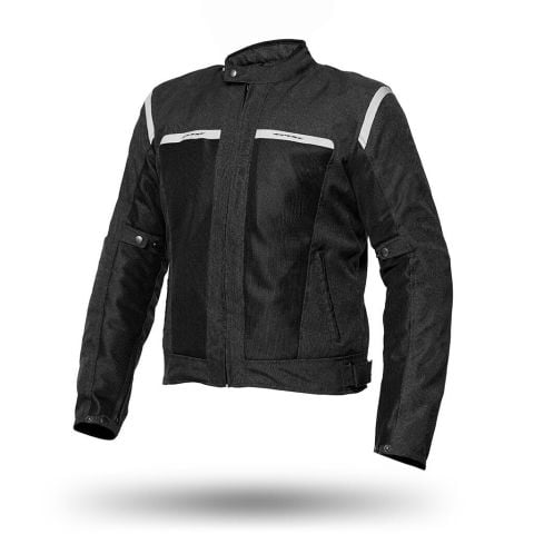 Giubbotto Moto Estivo Traforato Donna Tessuto Tecnico Luft Man 2.0 | Nero
