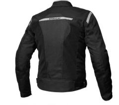 Giubboto Moto Estivo Traforato Uomo Tessuto Technico Gorica | Nero