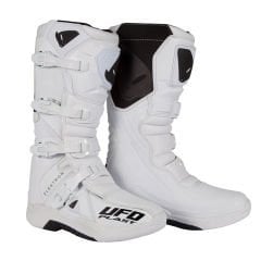 Stivali Moto Cross Enduro Touring UFO ELEKTRON  BO010-W | Bianco