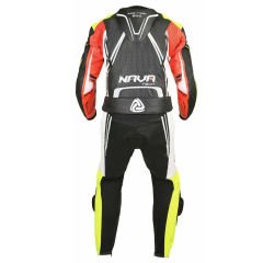 Tuta da Moto da Corsa in Pelle da Uomo