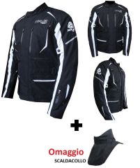 Giacca Moto Touring 3 STRATI 4 Stagioni con Protezioni CE