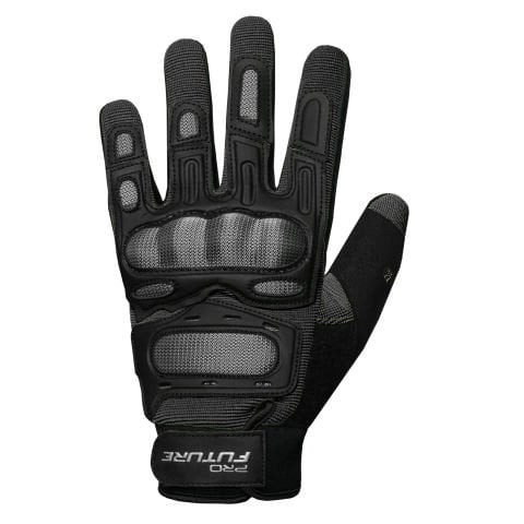 Guanti Moto in Tessuto Spartan Gloves | Grigio-Nero