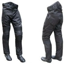 Pantaloni Moto in Tessuto Impermeabile Ventilato