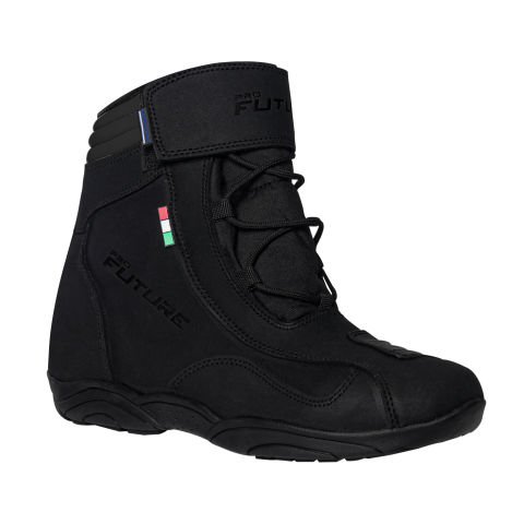 Stivali Moto ProFuture | Scarpe Corte in Pelle Unisex | Protezione per Tutte le Stagioni