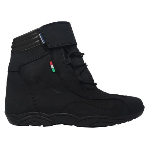 Stivali Moto ProFuture | Scarpe Corte in Pelle Unisex | Protezione per Tutte le Stagioni