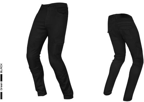 Jeans da Moto Con Protezione | Nero