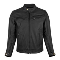 Giacca da moto vintage da uomo in morbida Pelle