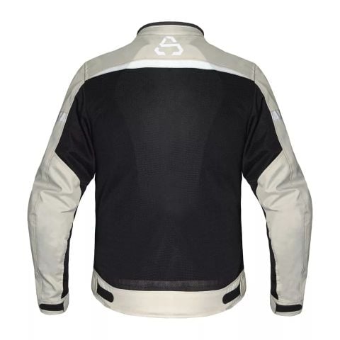 ASPIDEX Giubbotti Estivi Da Moto da Uomo Mesh Protettivi e Traspiranti Da Corsa | Grigio