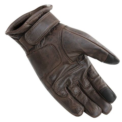 Guanti Moto Invernali  In Pelle Lost Frontier Wax Marrone