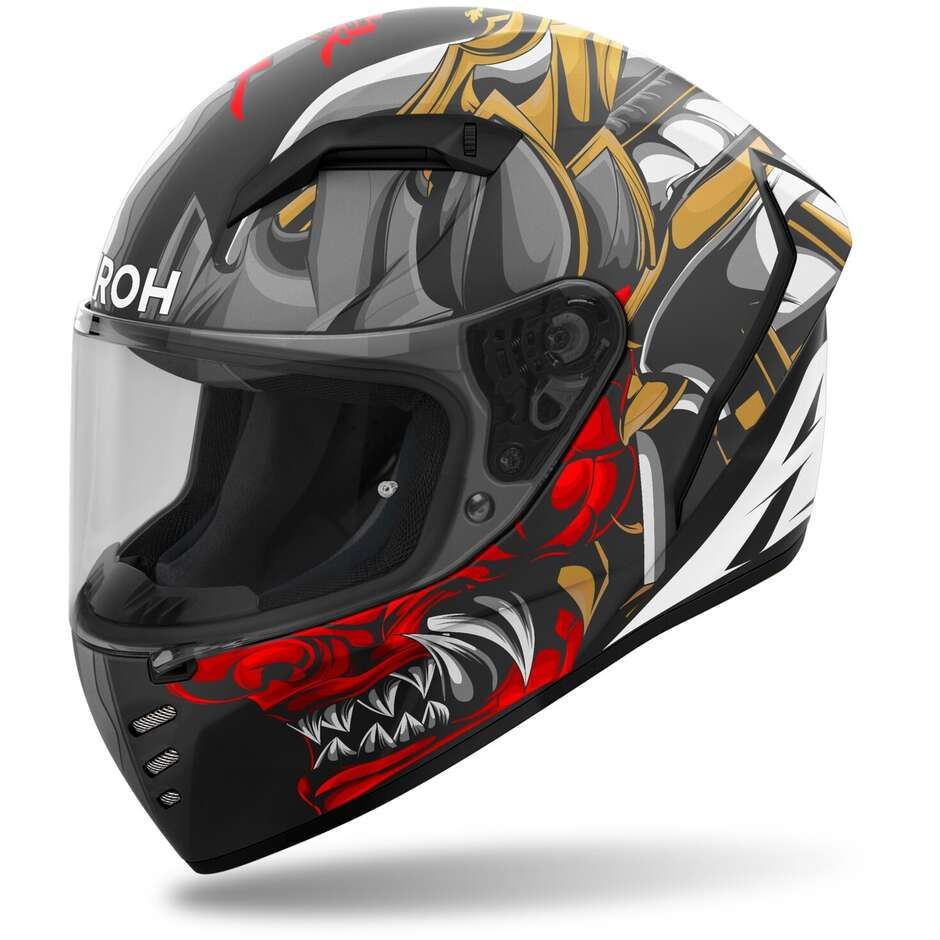 Casco Moto Integrale Airoh CONNOR SAMURAI Opaco