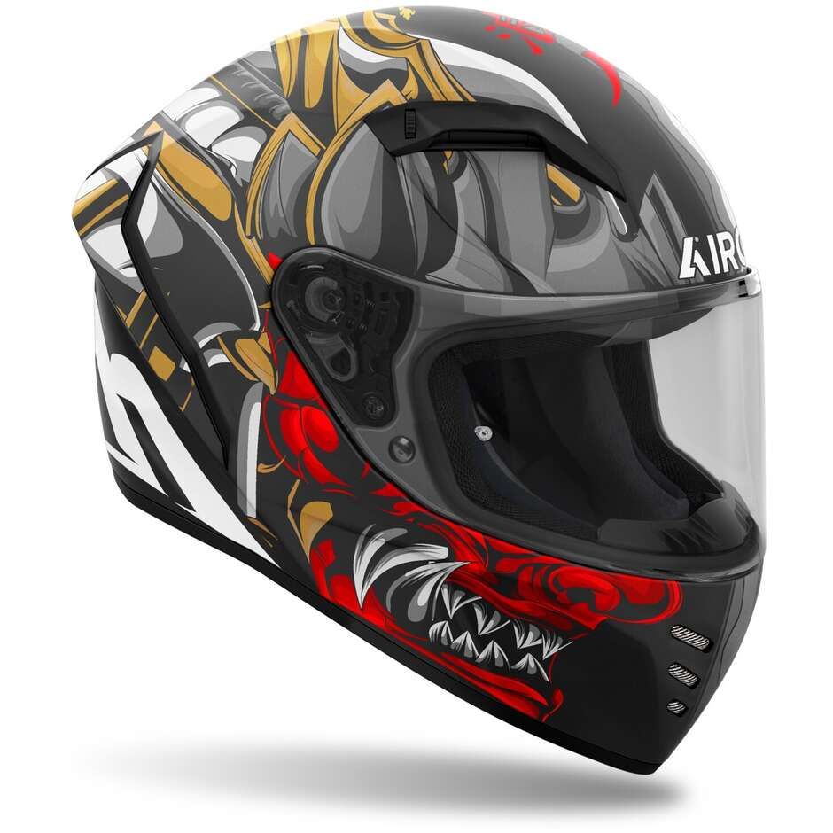 Casco Moto Integrale Airoh CONNOR SAMURAI Opaco