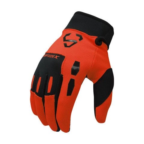 Guanti da moto invernali 503 Cross Guanti Aspidex | Rosso