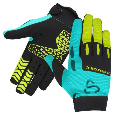 Guanti da moto invernali 503 Cross Guanti Aspidex  | Blu - Nero e Flouro