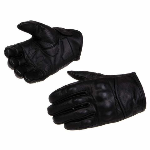 PRO FUTURE Guanti in Pelle da Moto- NON-TRAFORATO