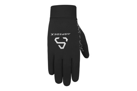 ASPIDEX Sotto guanti Moto Invernali Termici Rebox Snowboard Uomo Donna Nero