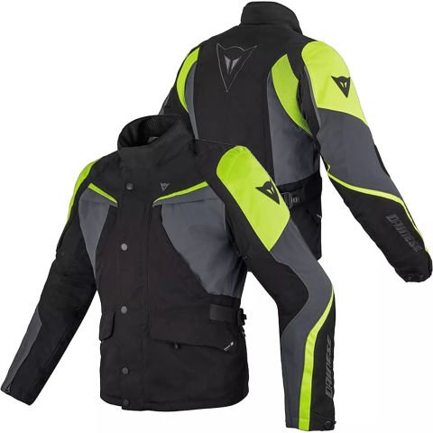 DAINESE Uomo Cordura Giacca da moto Impermeabile Da Corsa Protettivo Giacche
