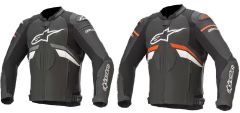Alpinestars GP PLUS RV3 Giacca Da Moto in Pelle Sportiva Traforata Estiva | UOMO - Nero