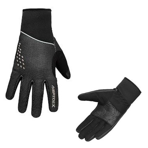 Guanti Moto Invernali In Tessuto Aspidex | Nero