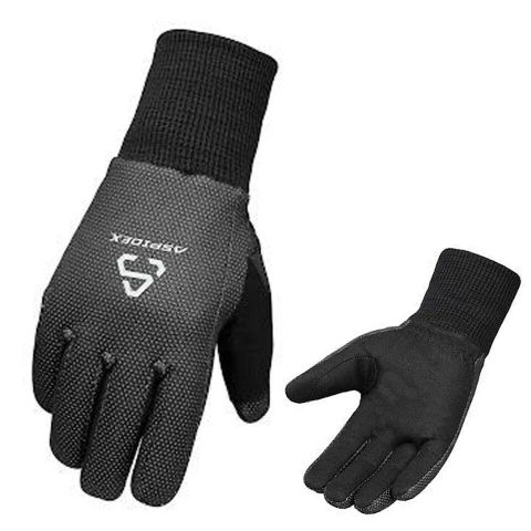 Guanti Moto Invernali In Tessuto Aspidex Thermo Gloves | Nero