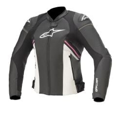 Giacca Da Moto Donna In Pelle Estiva Protezione Alpinestars Stella GP Plus R V3