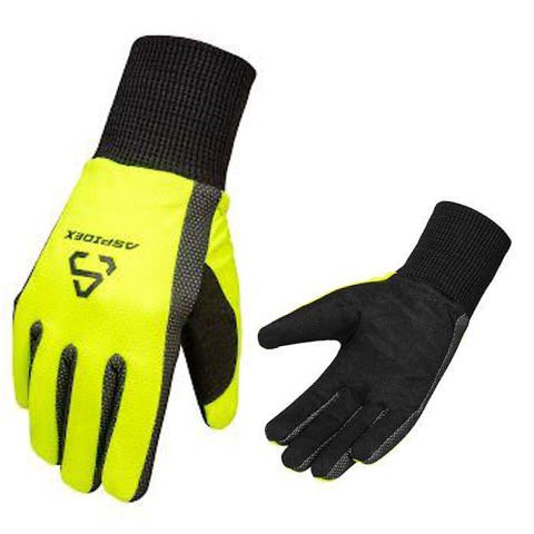 Guanti Moto Invernali In Tessuto Aspidex Thermo Gloves | Giallo