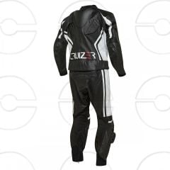 Tuta Moto Pelle Racing Sport Divisibile Giacca Pantalone Regolabile CE 2 PEZZI