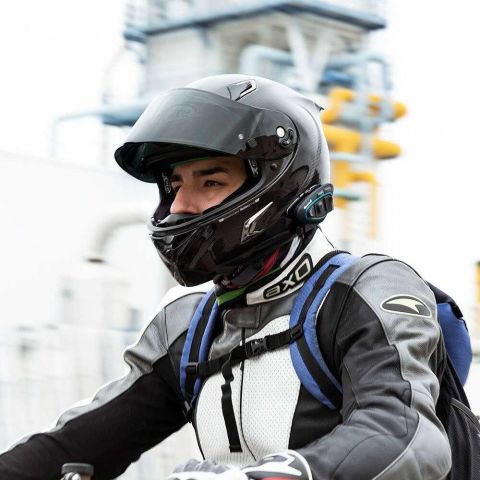 Interfono Moto Bluetooth Midland BTX2 PRO S Singolo Con HI-FI Speaker