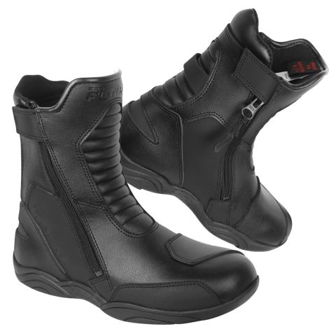 Stivali da corsa per moto uomo impermeabili lunghe in pelle da Moto Pro Future