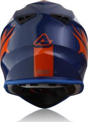 Casco Da Moto Cross Acerbis Linear | BIANCO- AZZURRO