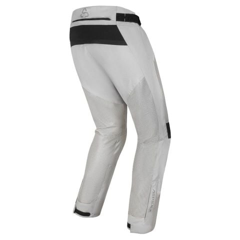 Pantaloni Moto Estivi Impermeabile Imbottitura Termica Estraibile Traspirante | Bianco