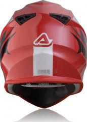 Casco Da Moto Cross Acerbis Linear | Rosso - Bianco
