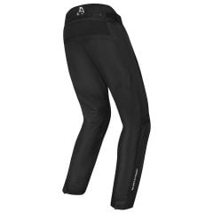 Pantaloni Moto Estivi Impermeabile Imbottitura Termica Estraibile Traspirante | Nero