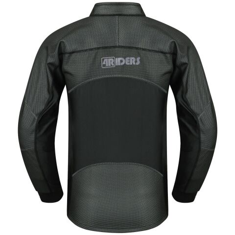 4RIDERS Sottotuta Moto Nero Leggero Durevole Alte prestazioni Donna 2-Pezzi