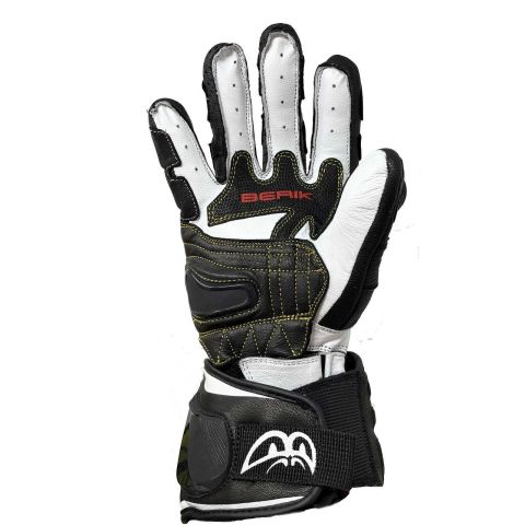 Guanti Moto Berik Celer V2 - Sportivi, Pelle, Protezioni Avanzate-BERIK THUNAR EVO NERO 195106