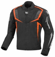 Giubotto Moto Estivo Traforato Uomo TESSUTO TECNICO Berik  LJ-9063 | ARANCIONE