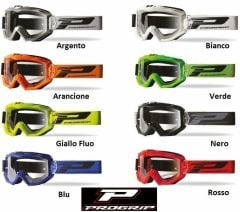 Occhiale Maschera Cross Enduro Pro Grip Multistrato - 3450 NERO