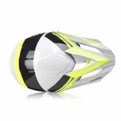 Casco Da Moto Cross ACERBIS PROFILE 4 | Giallo Bianco