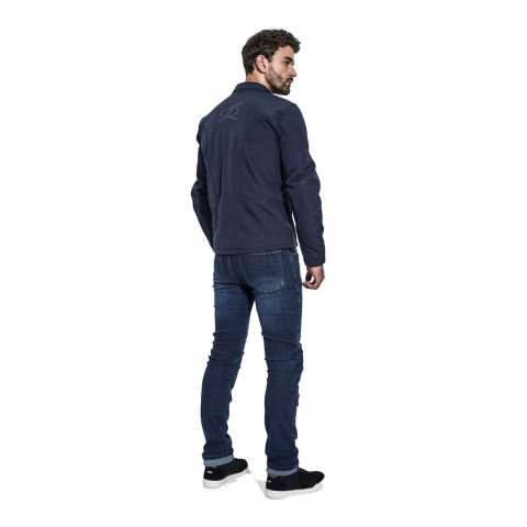 Spyke Hiker: Giacca da Moto Urbana Per Tutte le Stagioni | Design e Protezione Italiani | Blu