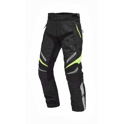 Pantaloni da Moto Impermeabili 2 in 1 Corazzati SPYKE - Certificati CE da | Uomo-Verde