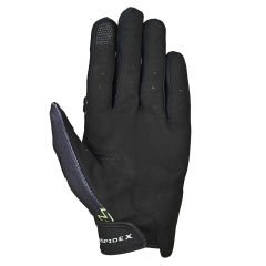 Guanti Moto Rebox Traspiranti - Design Accattivante, Chiusura a Strappo Nero-Giallo