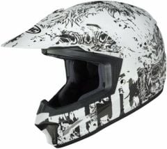 CASCO DA MOTO CROSS HJC CL XYII CREEPER MC10SF